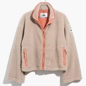 Madewell X Penfield Haight Fleece Wide Sleeve Jacket
